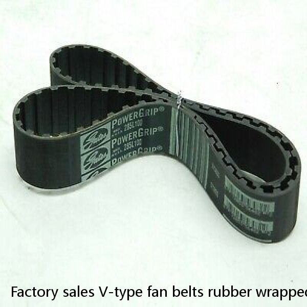 Factory sales V-type fan belts rubber wrapped rubber v belt manufacturer