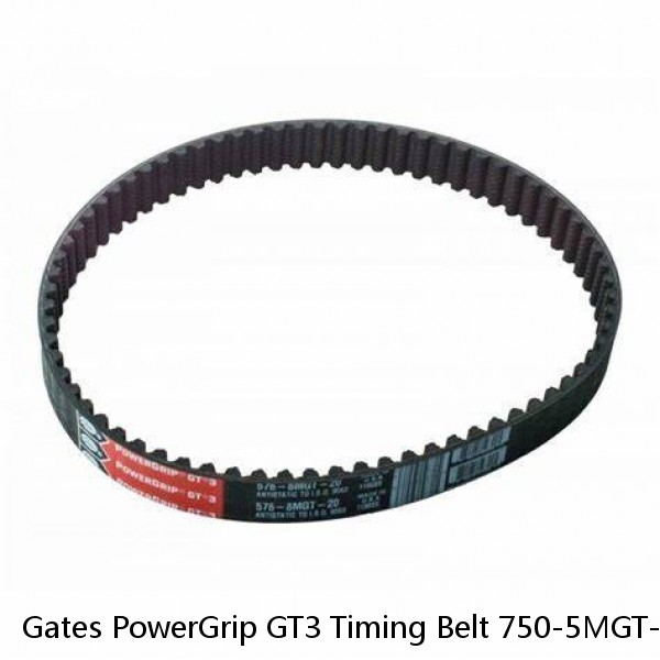 Gates PowerGrip GT3 Timing Belt 750-5MGT-15 USA Made