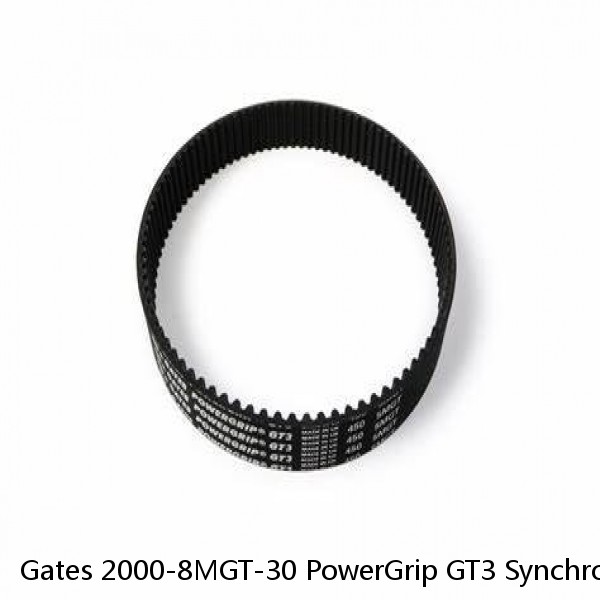Gates 2000-8MGT-30 PowerGrip GT3 Synchronous Timing Belt 8MM Pitch